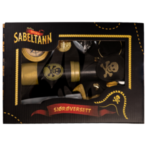 Kaptein Sabeltann gavesett