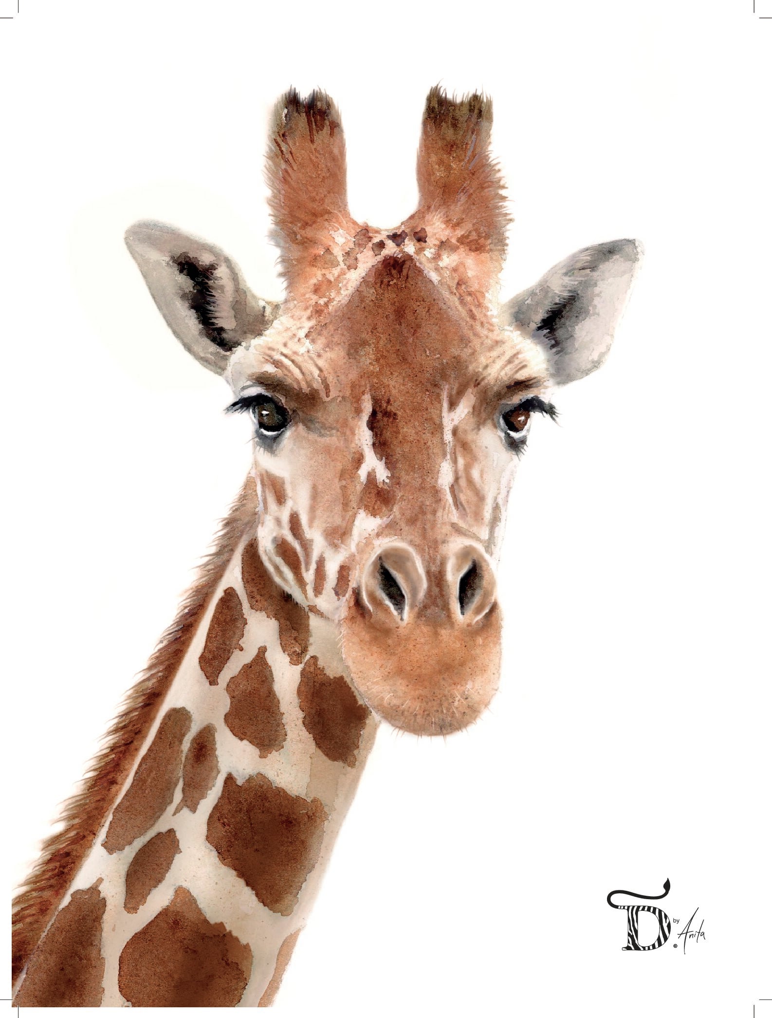 PLAKAT, GIRAFF 30x40