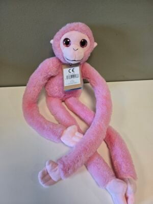 Kosedyr-Orangutang med lange armer, rosa