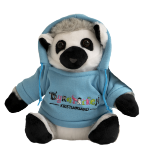 Lemur-bamse med genser