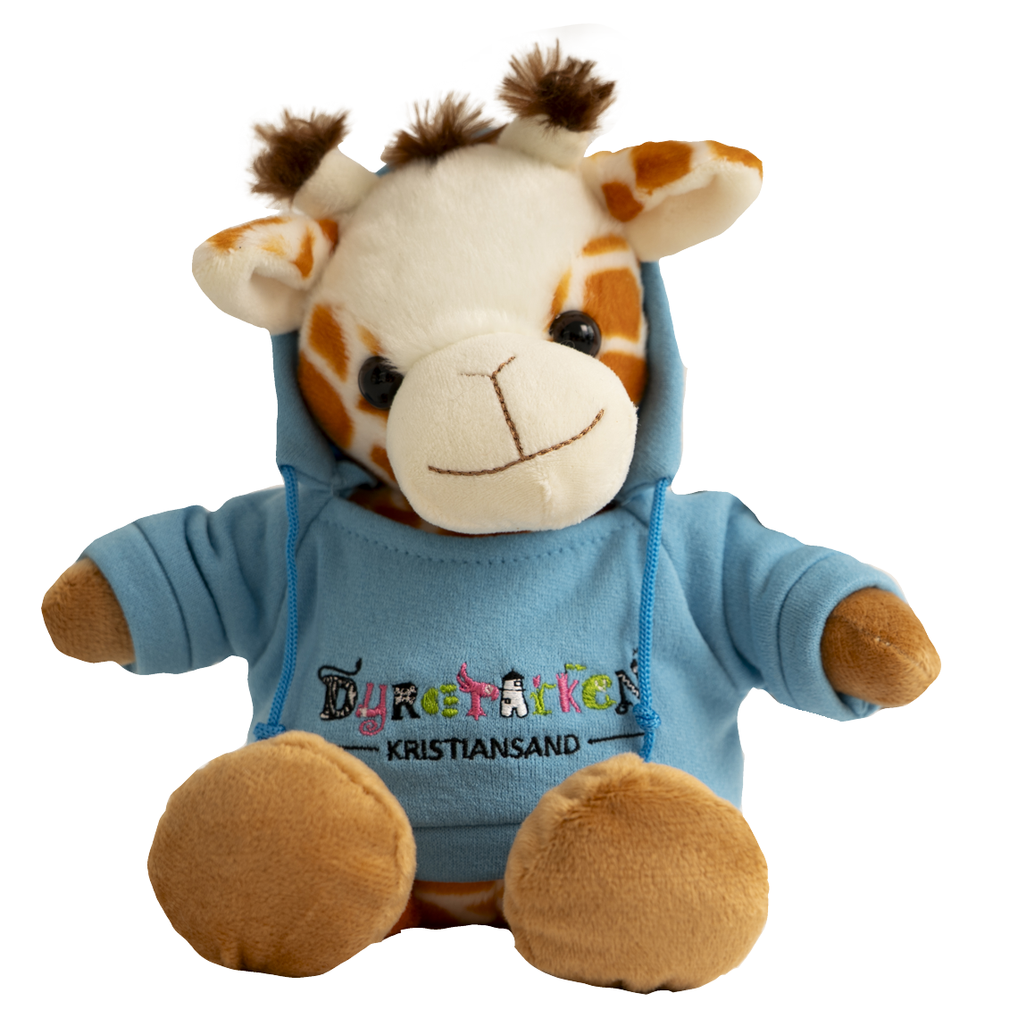 Sjiraff-bamse med genser